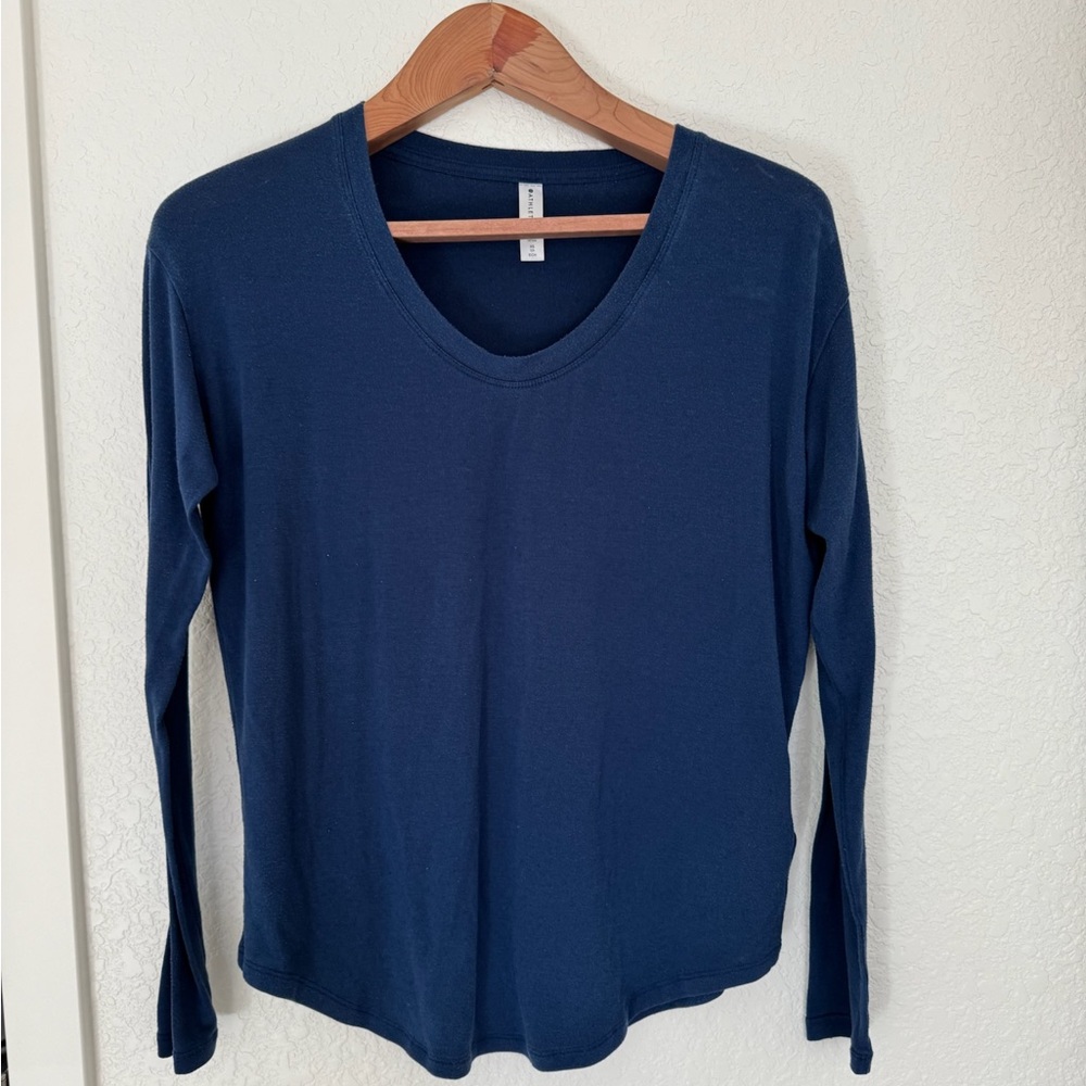 Athleta Classic Navy Blue Women's Top